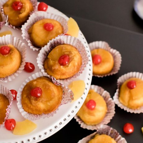Pineapple Upside-Down Cupcake
